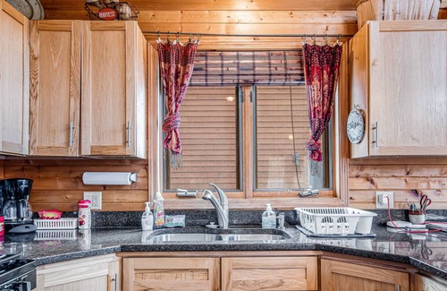 New Lisbon Cabin | Delightful Lofted Cabin W/ Free WiFi, Three Ponds, & Firepit - Dogs Welcome
