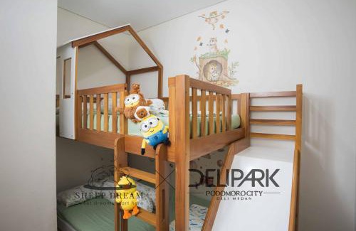 Kesawan Apartment | Delipark Mall 2 Bedrooms 1 Bathroom 4-6 Pax Lincoln Tower Level 17
