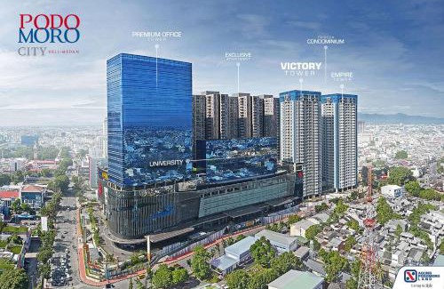 Kesawan Apartment | Delipark Mall 2 Bedrooms 1 Bathroom 4-6 Pax Lincoln Tower Level 17
