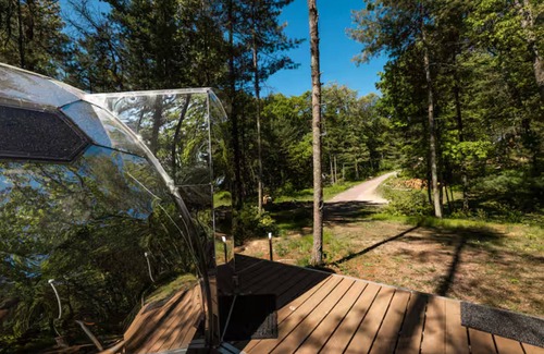 Wisconsin Dells Cabin | Dells Domes - Riverview Escape - Glamping Dome 4
