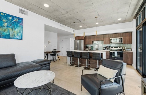 Rio Grande Apartment | Delta Center 2Bd/2Bath/Pool/Gym!