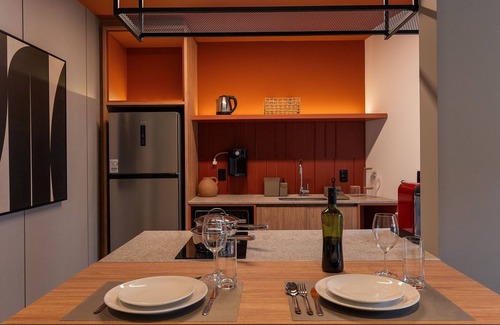 Centro Apartment | Delux studio with balcony in Florianópolis