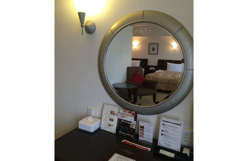 Matsuyama Hotel | Deluxe double Smoking Corner room With massage/Naha Okinawa