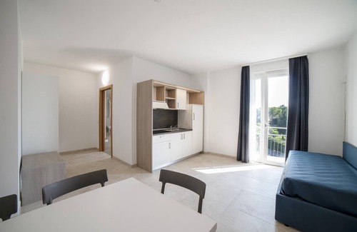 Pieve Vecchia Apartment | Deluxe Suite 3 with Shared Pool and Private Balcony