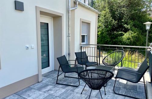 Wasserburg am Inn Apartment | Deluxe-Wohnung in Wasserburg Bahnhof - 94m2 - Smart TV - Terrasse - NEU