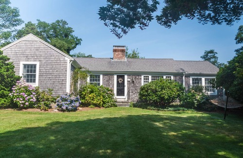 Dennis House | Dennis Village 3 bedroom house, walk to beach, central air, lg private setting