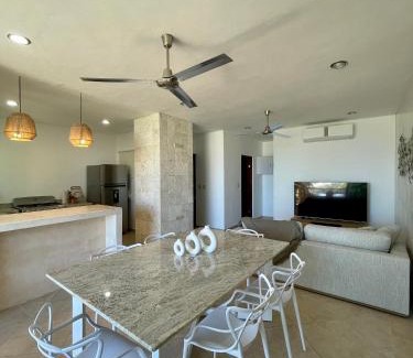 Chicxulub Puerto Apartment | Departamento El Cardumen