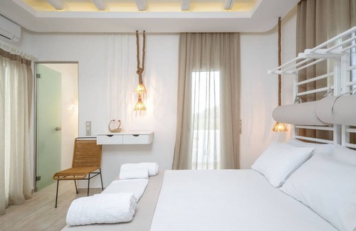 Plaka Villa | Depis Edem / Luxury Villa with Sea View Blue