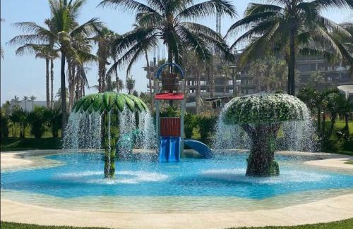 Puente del Mar Apartment | Depto en la playa con toboganes, juegos y restaurantes