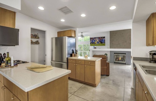 Desert Hot Springs House | Desert Dream: Pool, Spa, Fire Pit, BBQ, Balcony!