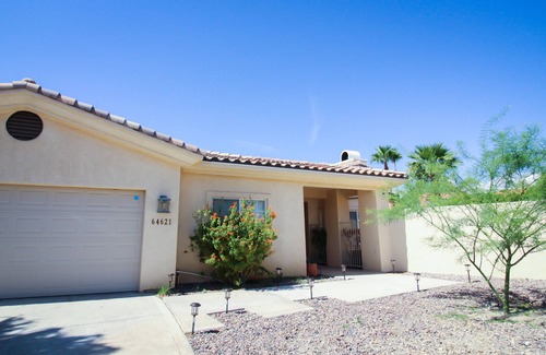 Desert Hot Springs House | Desert Hot Springs Luxurious Home! 4 bedrooms, brand-new pool. Near golf course!