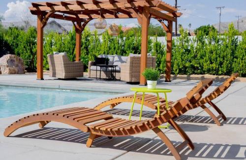 Desert Hot Springs House | Desert Oasis-Large Pool & Spa, Firepit, Gameroom, Hammocks