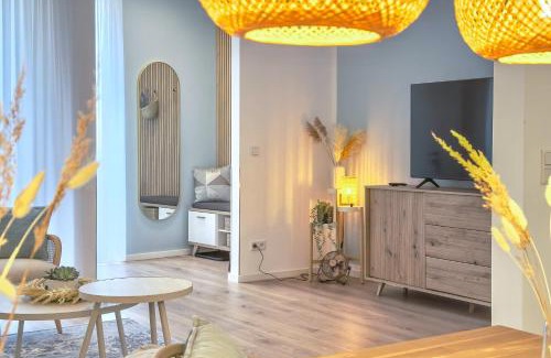 Andreasvorstadt Apartment | Design Apartments Erfurt City - Terrasse - Streaming - Privatparkplatz - Klinikum - Uni - zentral