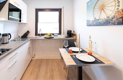 Crailsheim Apartment | Design Studio mit 30qm, 1 Wohn-schlafzimmer, Max. 2 Personen
