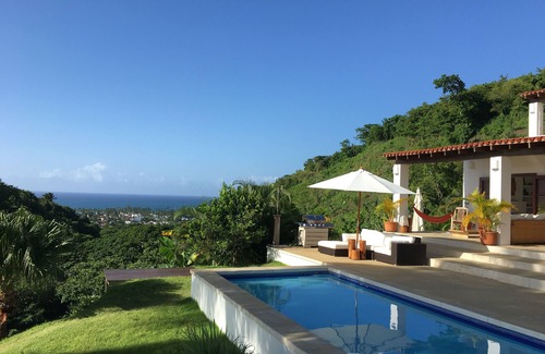 La Iglesia Villa | Design Villa Stunning Ocean View - close to beaches & village- chef housekeeping