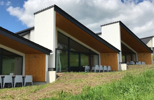 Neuastenberg Villa | Design Villa Winterberg: Luxury vacation home directly on the slopes/meadow