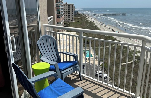 North Myrtle Beach Condo | DESIGNER BEACH PENTHOUSE, 1900 SQ FT, N&S VIEWS, WIFI, 2 BALCONIES, ALL EXTRA