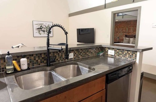 Roanoke Apartment | Designer brick loft in downtown