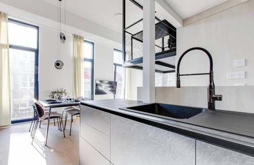 Holesovice Apartment | Designer Loft in Trendy Holešovice, Parking, Gym