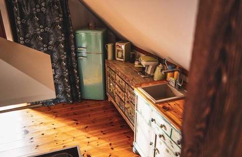 Caputh Apartment | Designer retro loft 50m2