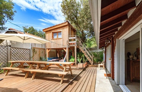Hourtin-Plage House | Detached house 10 pers. Hourtin Plage