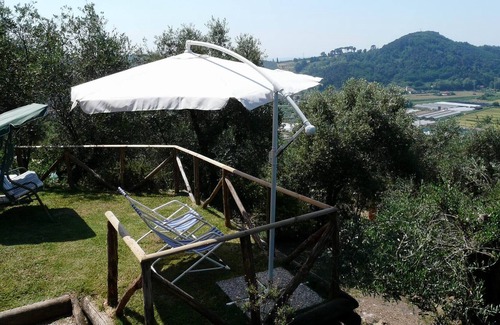 Stiava House | Detached house in Bargecchia, air conditioning, pool, garden with views, free Wi Fi