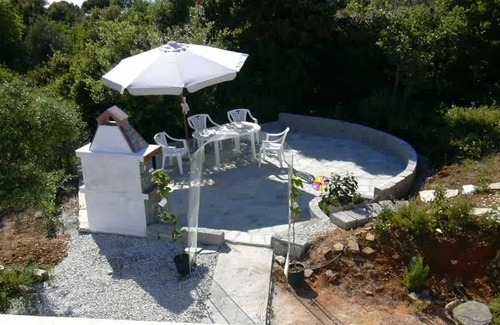 Lafkos Apartment | Detached, new house with stunning panoramic views of the village and the sea
