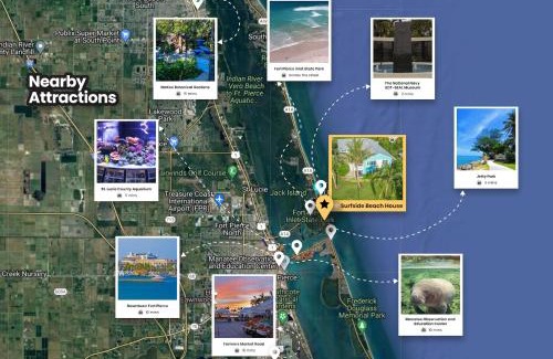 Fort Pierce Shores Villa | Direct Beach Access - 2BD - Limited-Time Specials!