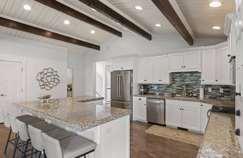 Garden City House | Direct Beach Access! Private Hot Tub! Central Garden City! Bear Lake Views From Almost Every Room!