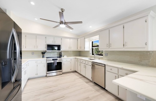 Lochmoor Waterway Estates House | Direct Gulf Access Newly Renovated Waterfront Pool Home Retreat