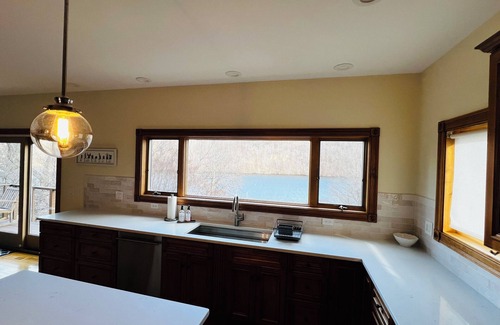 Brookfield House | Direct Lakefront Home on Lake Lillinonah with Elevator Access