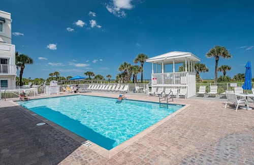 Port Canaveral Condo | Direct Ocean Front Condo w Big Beach Views/Heated Pool/Hot Tub/VeryPrivateBeach