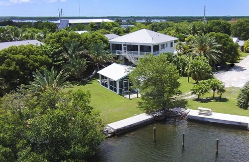 Cudjoe Key House | Direct Oceanfront-Atlantic Side-Dockage-Pool and 20 miles from Key West