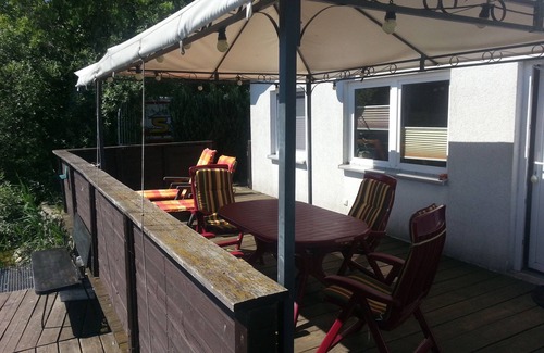 Neukloster House | direct sea location with boat, pets welcome, sun terrace, non-smokers
