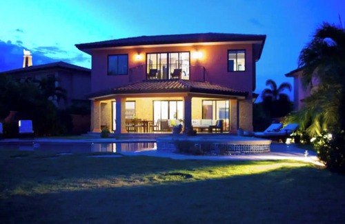 Playa Blanca House | Directly on beach in Buenaventura, huge home with private pool, perfect vacation