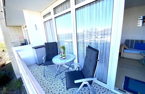 Groemitz Apartment | Directly on the dyke, sea view included!