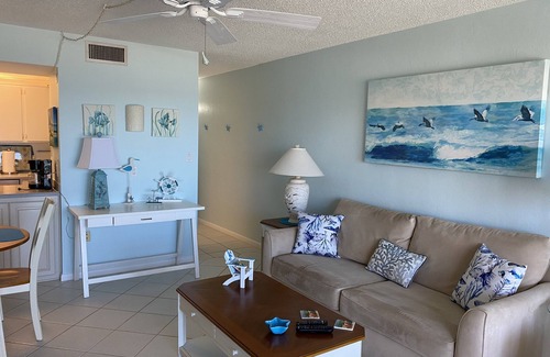 Bonita Springs Condo | Directly on the BEACH! Million dollar view of the ocean! Swim, walk or relax!