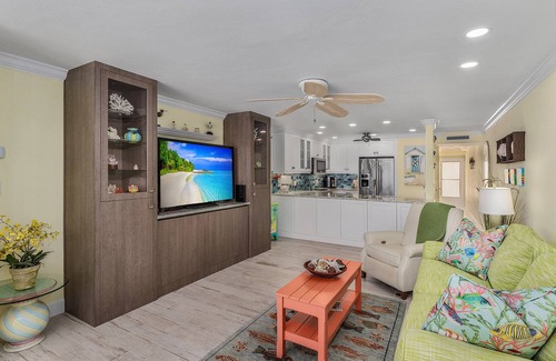 Bonita Springs Condo | Directly on the Beach with Beach Front Views. SeaScape Condo. Totally Updated.