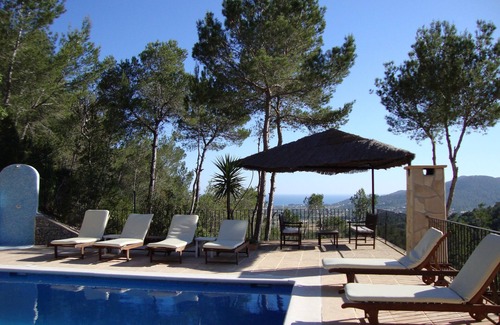 Sant Josep de sa Talaia Villa | Discover a Fabulous Villa in the Heart of a Pine Mountain with Stunning Seaviews