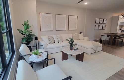 Charlotte House | Discover luxury in a 3BR/3.5BA townhome in LoSo. Near eateries, trails, & fun.