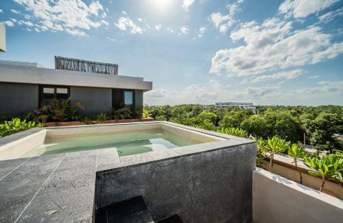 Zama Apartment | Divine 1BR PH with Private Pool and Spectacular Pools