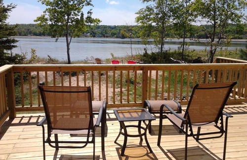 Grand Marais Cabin | Do you want a beach in your backyard? Bayfront!