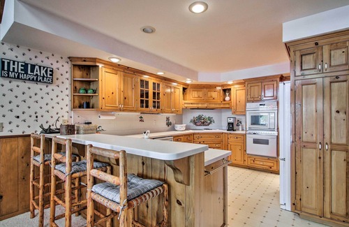 Meeks Bay House | Dock Access & Hot Tub: Waterfront Meeks Bay Home