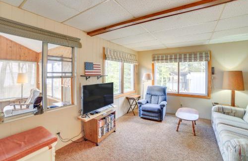 Gould City House | Dock and Fire Pit Lakefront Cottage in Gould City!