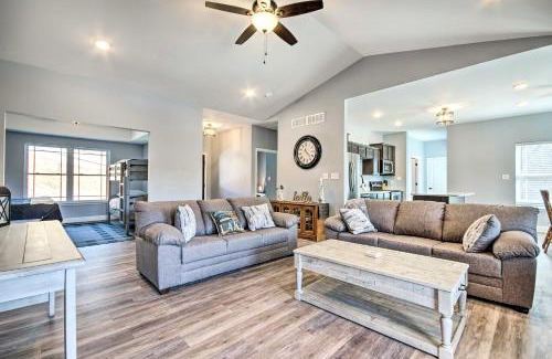 Rocky Mount House | Dock and Fire Pit Lakefront Rocky Mount Home!