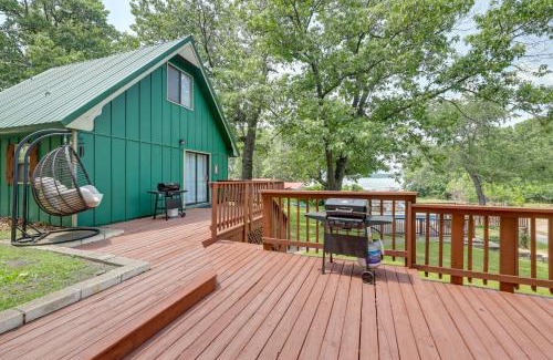 Grove House | Dock and Pool Access Lakefront Grove Home!