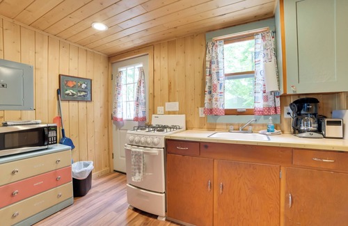 Cedarville Cabin | Dock & Beach Access: Lake Huron Cabin 11