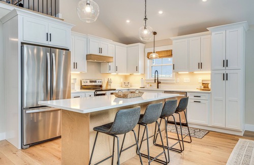 Lyman House | Dock & Game Room: New Waterfront Home in Lyman!
