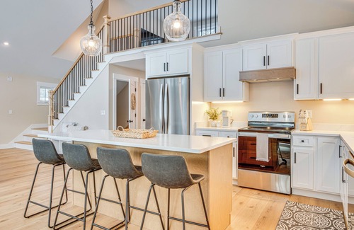 Lyman House | Dock & Game Room: New Waterfront Home in Lyman!