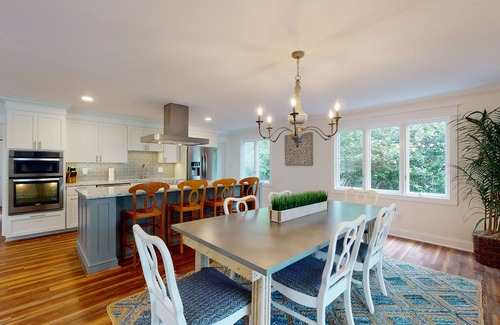 Pine Knoll Shores House | Dock Holiday! with Boat Dock & Pet Friendly